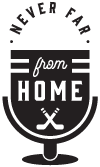 Never Far From Home Logo